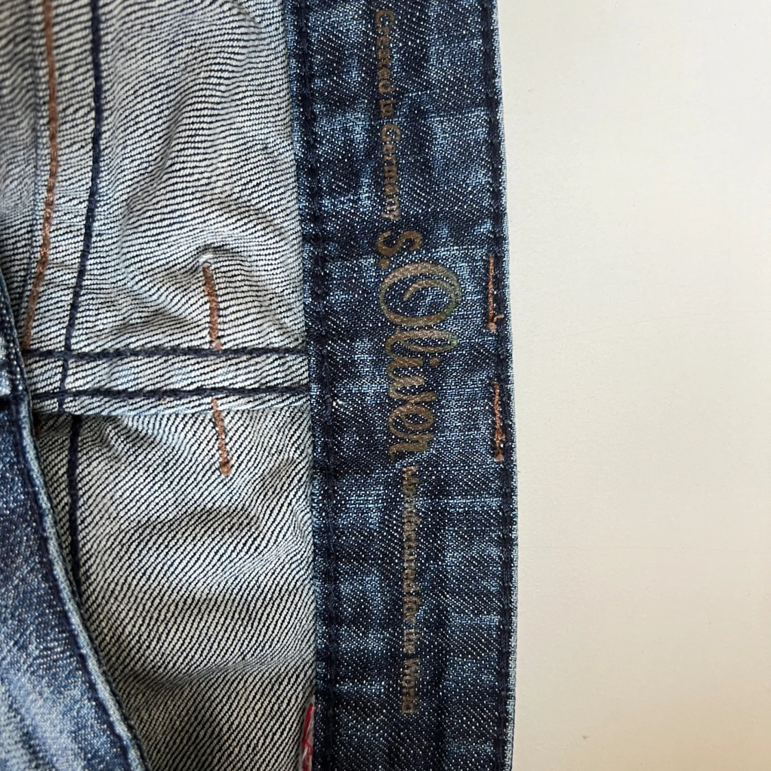 Blå bootcut jeans från s.Oliver  - 3