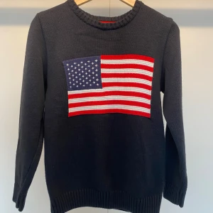 Ralph Lauren liknade sweater  - Ralph Lauren liknade sweater med usa flaggan tyckt. Den är stickad och skön. Skorv vid frågor. Pris går att diskutera 