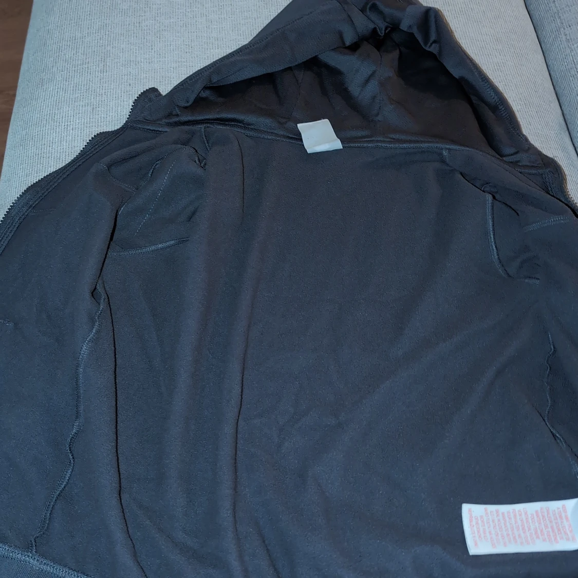 Svart Nike kofta med blå detaljer - 4