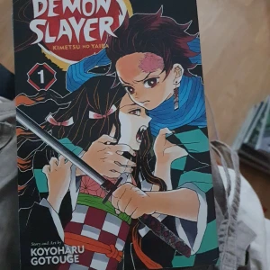 Demon Slayer: Kimetsu no Yaiba Vol. 1 - Brand new demon slayer vol 1. I bought this for around 150kr