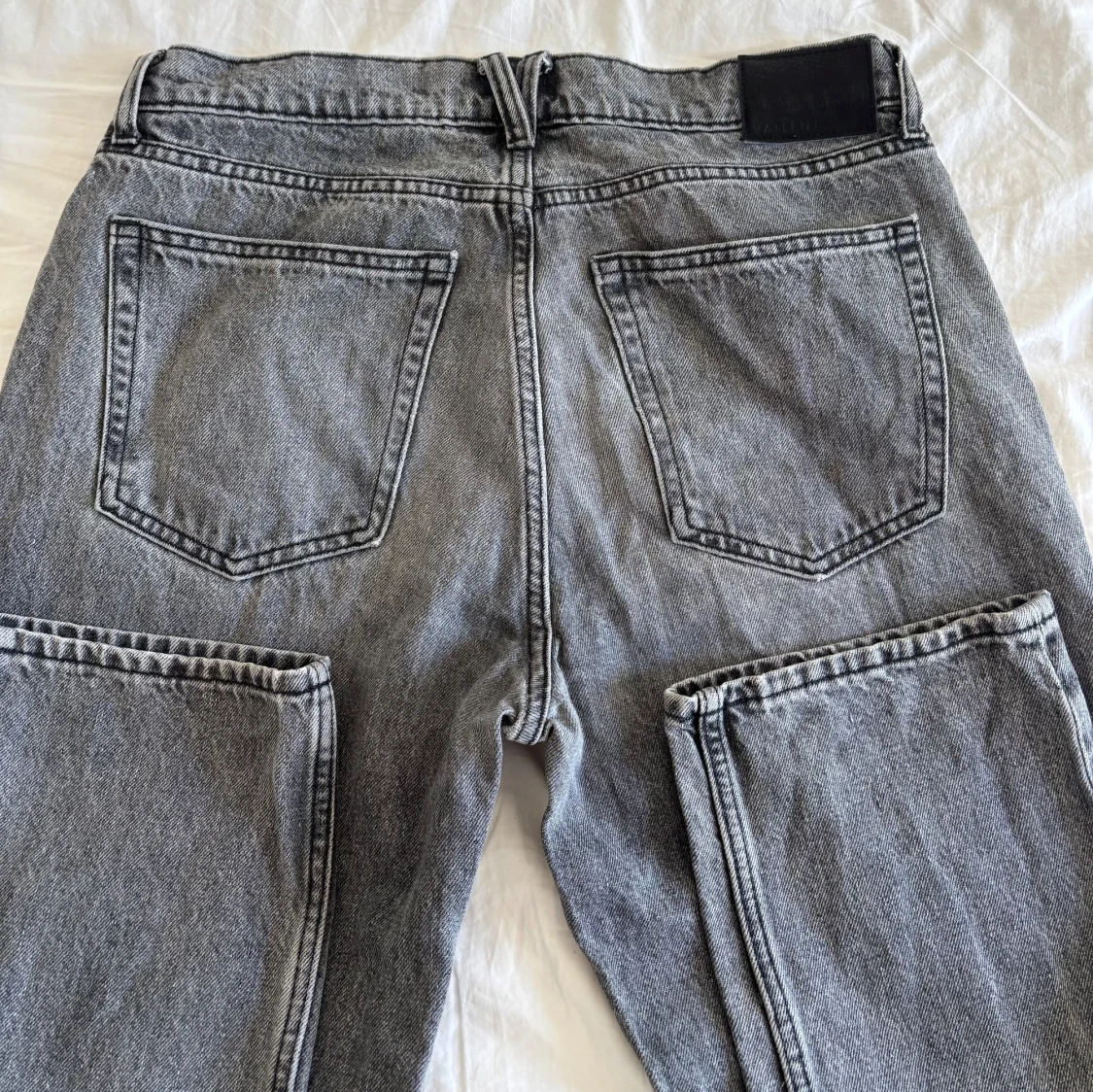 Grå jeans från Vaillent, rak modell - 2