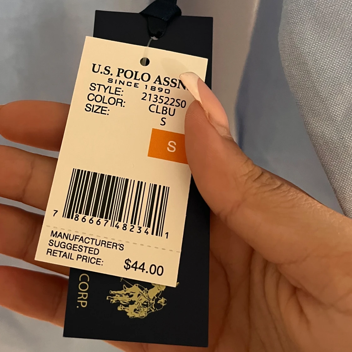 Ljusblå skjorta från U.S. Polo Assn - 1