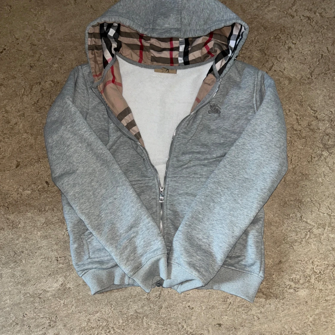 Burberry zip hoodie