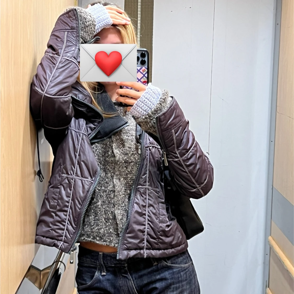 Diesel pufferjacka med sned dragkedja - 4