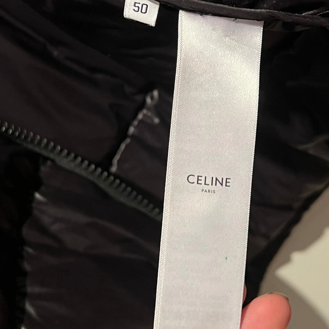 Svart pufferjacka från Celine Paris - 1