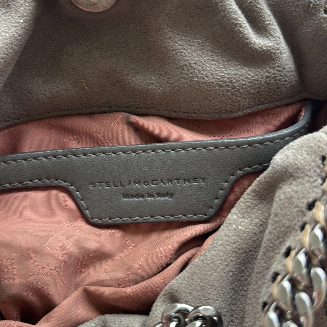 Grå axelväska Stella McCartney - 3
