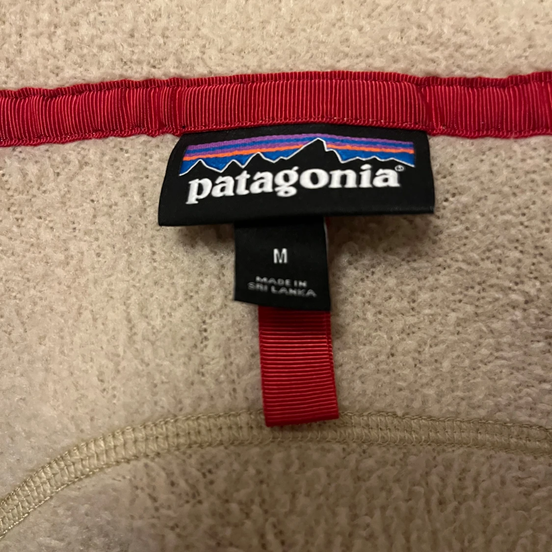 Beige fleeceväst från Patagonia M - 2