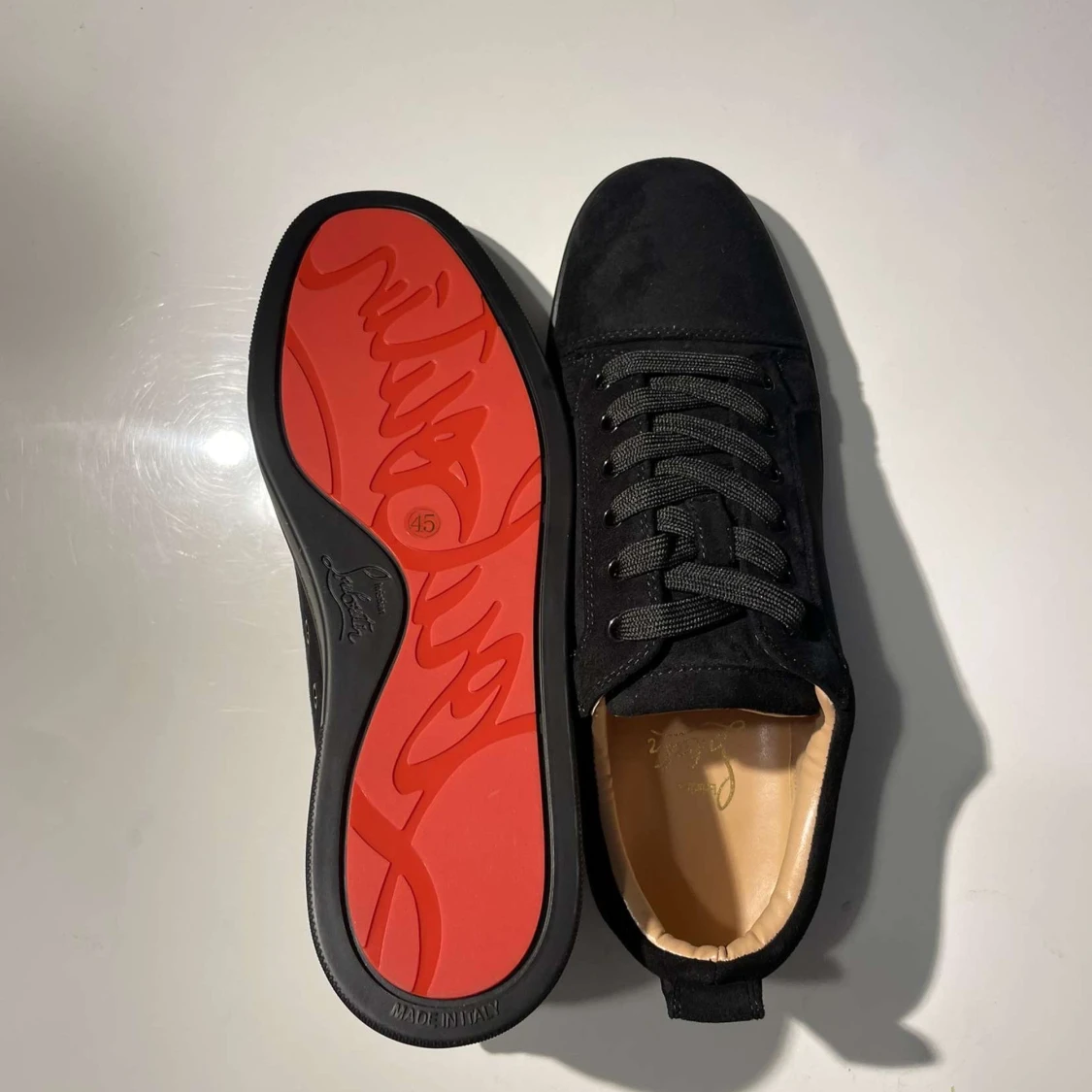 Christian Louboutin svarta sneakers - 2