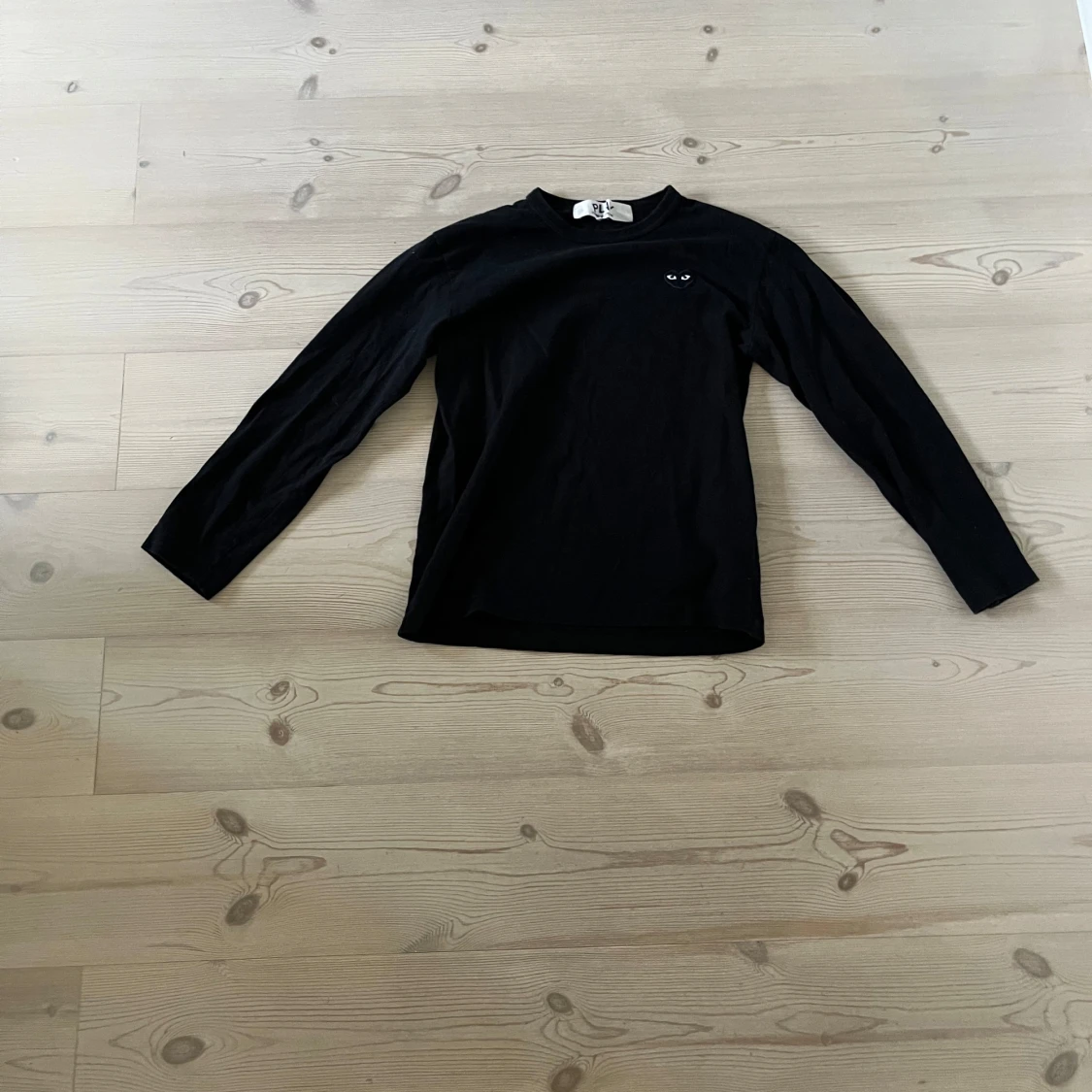 Svart långärmad tröja Comme des Garçons