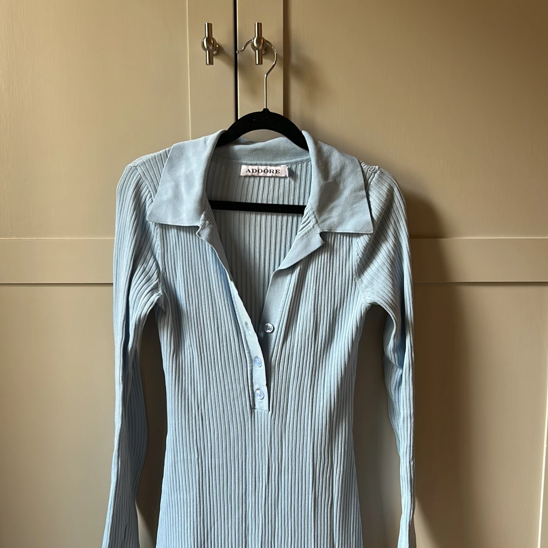 Ljusblå långklänning från Adoore - 1