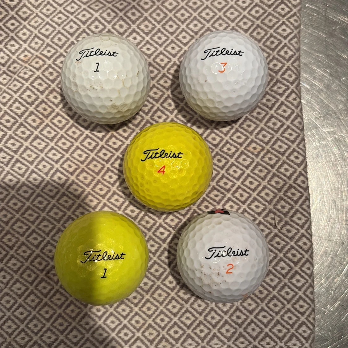 Blandade golfbollar (Titleist, Callaway, TaylorMade, Nike, Bridgestone, Srixon) - 1