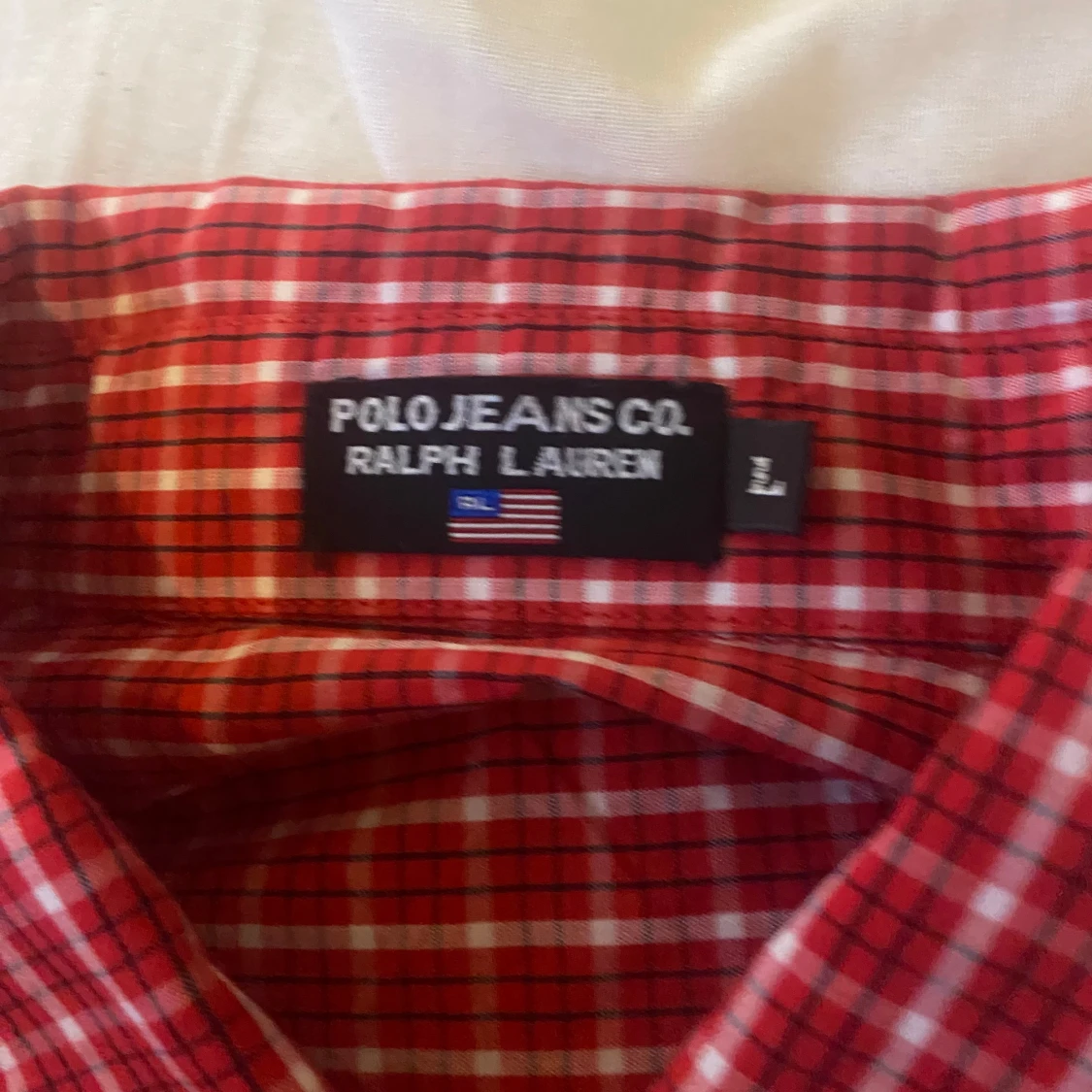 Rutig röd skjorta från Ralph Lauren - 1