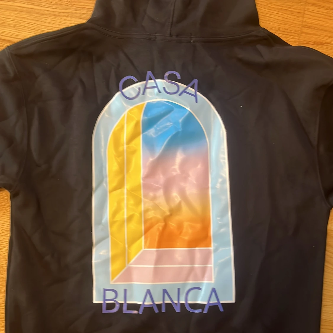 Svart hoodie från Casablanca Tennis Club - 4