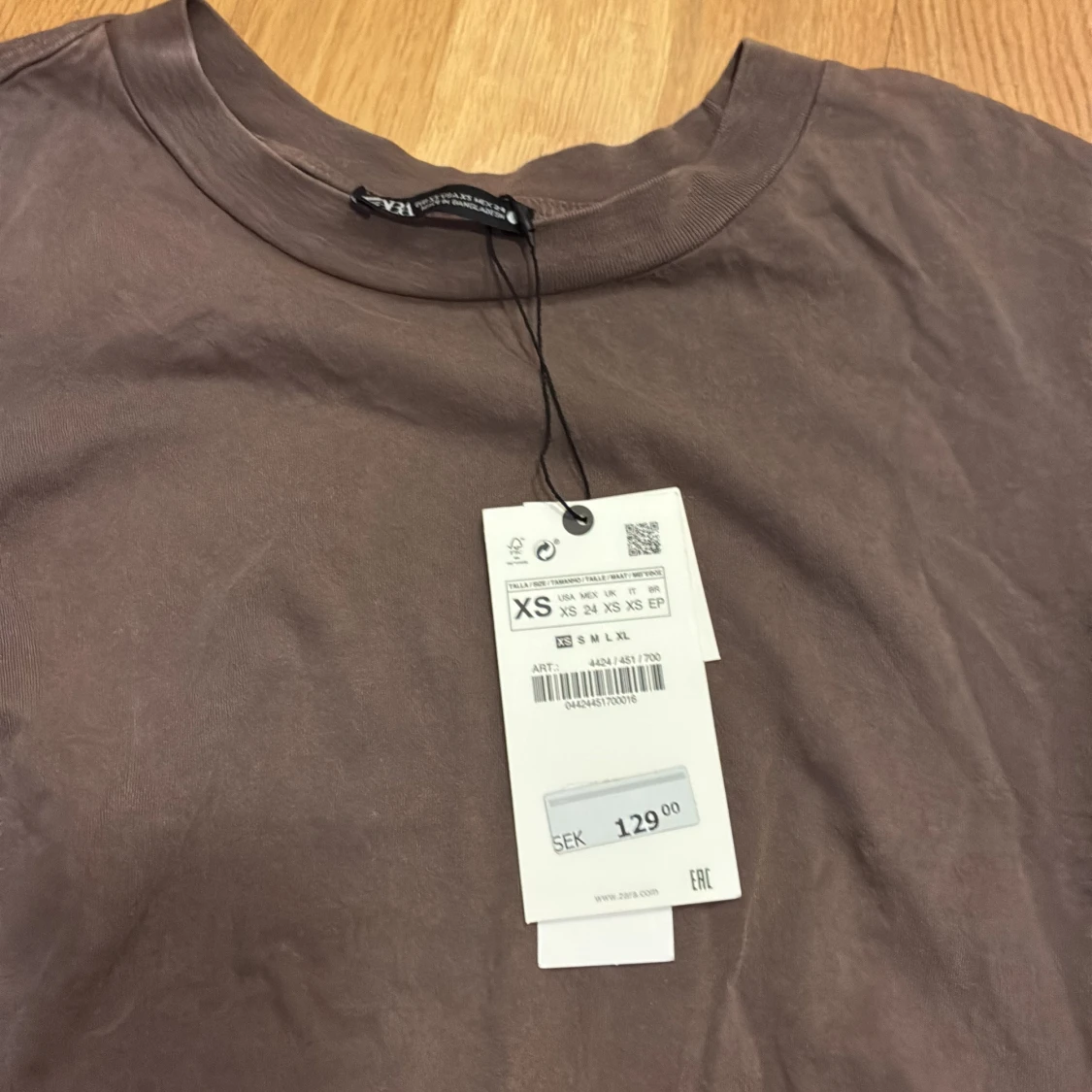 brun långärmad  - 2