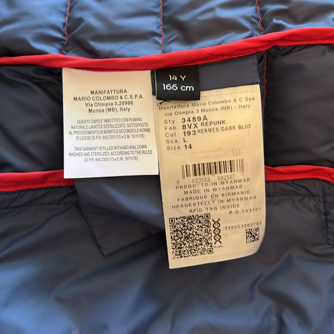 Röd Colmar väst  - 2