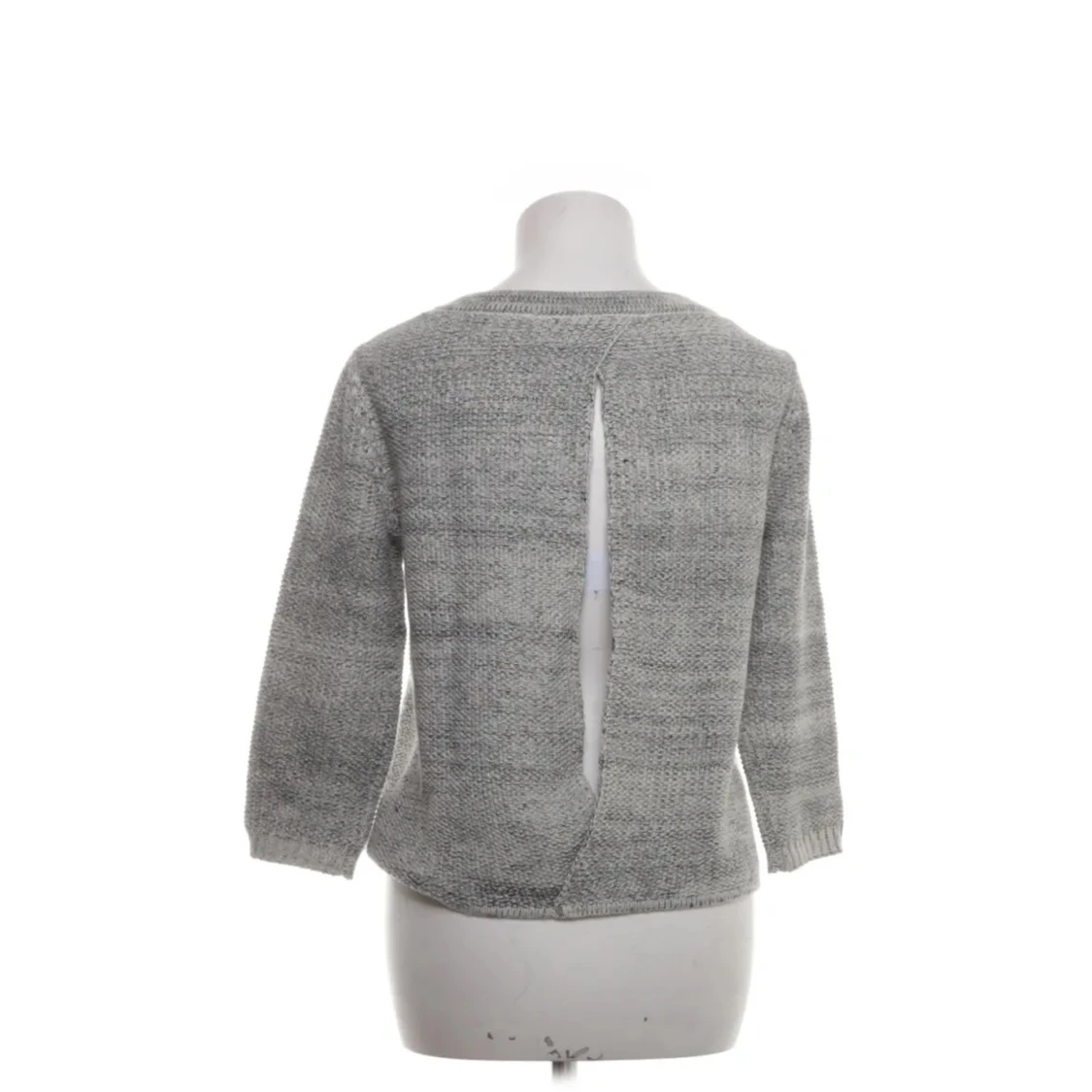 Grå stickad tröja från Lindex - 1