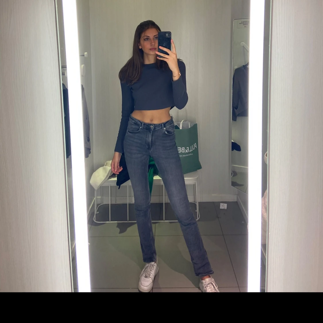 Grå jeans från Zara