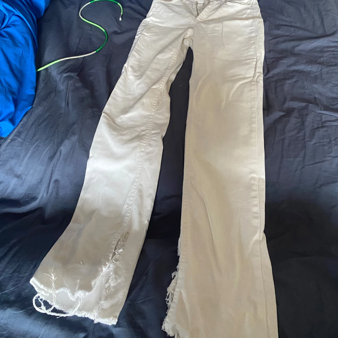 Vita byxor från Zara