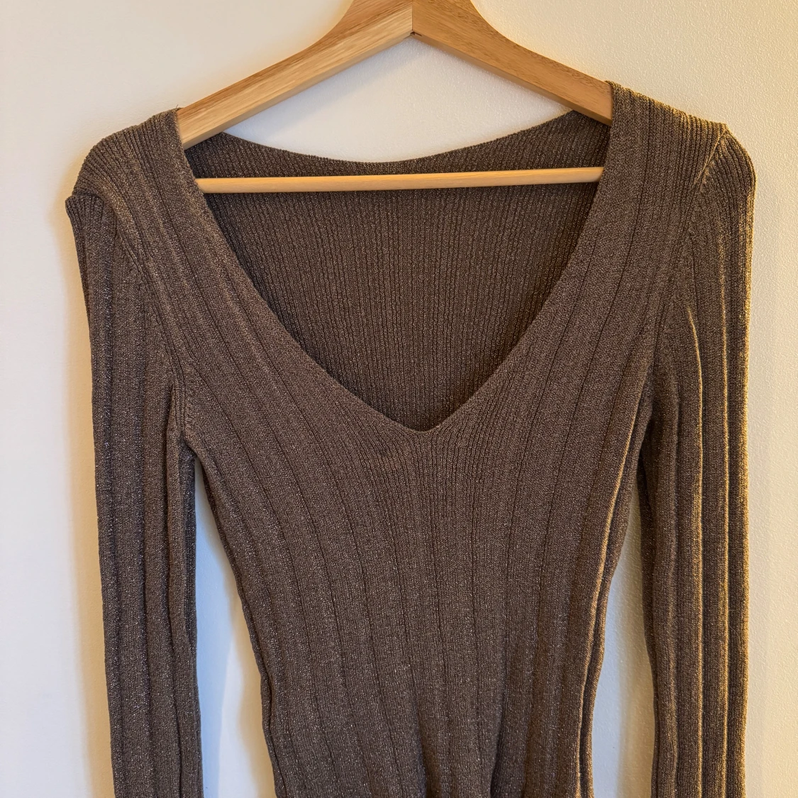 Stickad glittrig topp💕  - 1