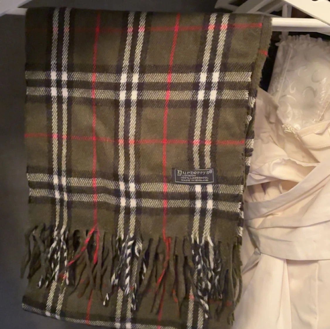 Rutig halsduk från Burberry