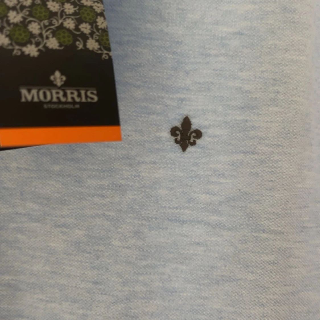 Ljusblå pikétröja från Morris - 1