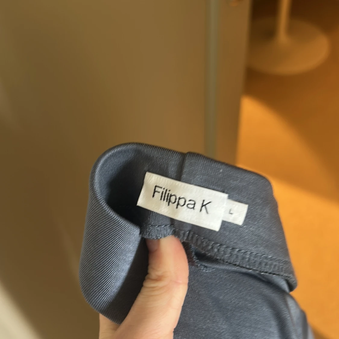 Blå långkjol med slits från Filippa K - 3