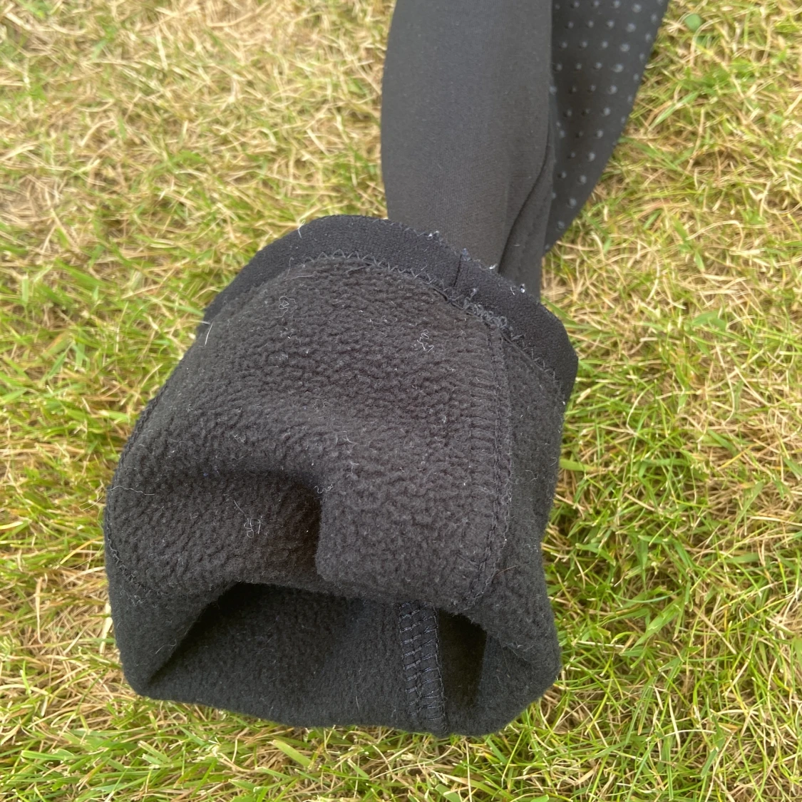 Svarta ridleggings från Horze, fleecefodrade - 3