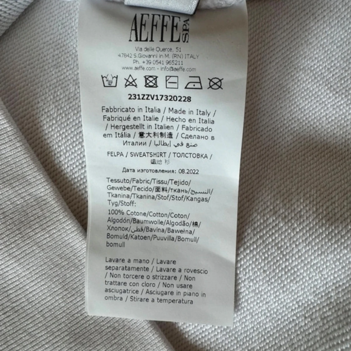 Vit Moschino sweatshirt med björntryck - 3