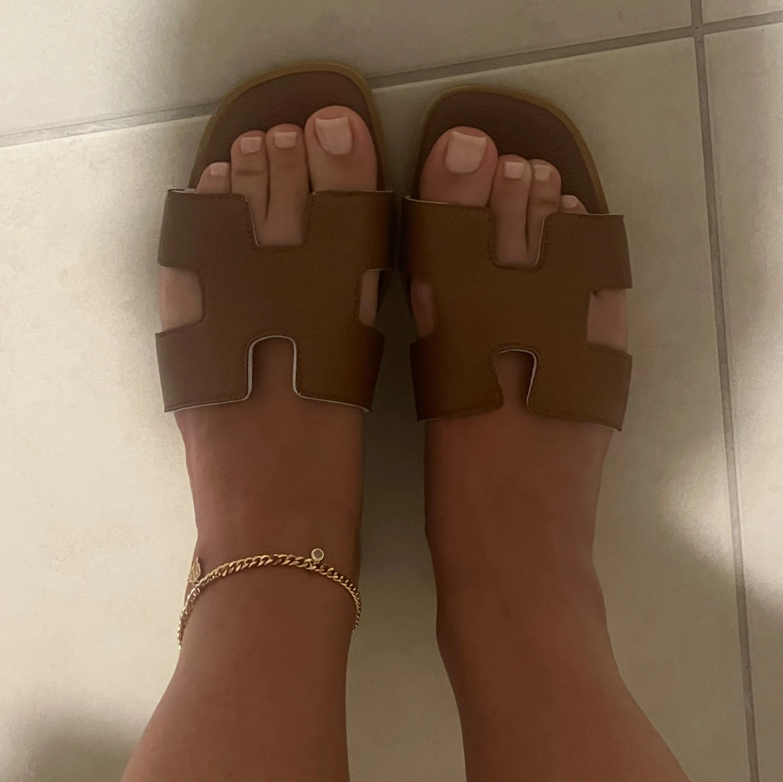 Bruna sandaler Stl 37 - 1