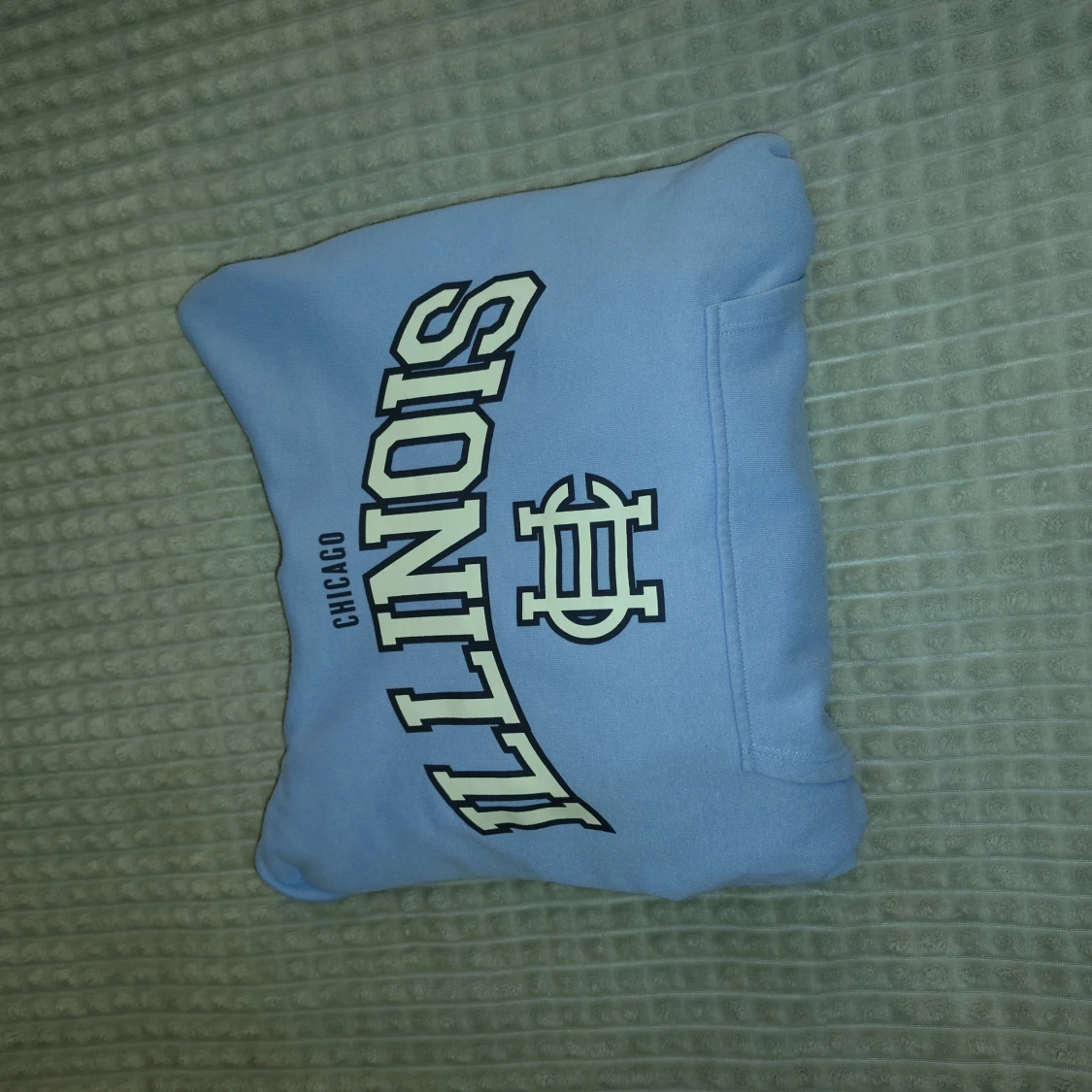 Ljusblå Illinois hoodie från H&M Divided - 3