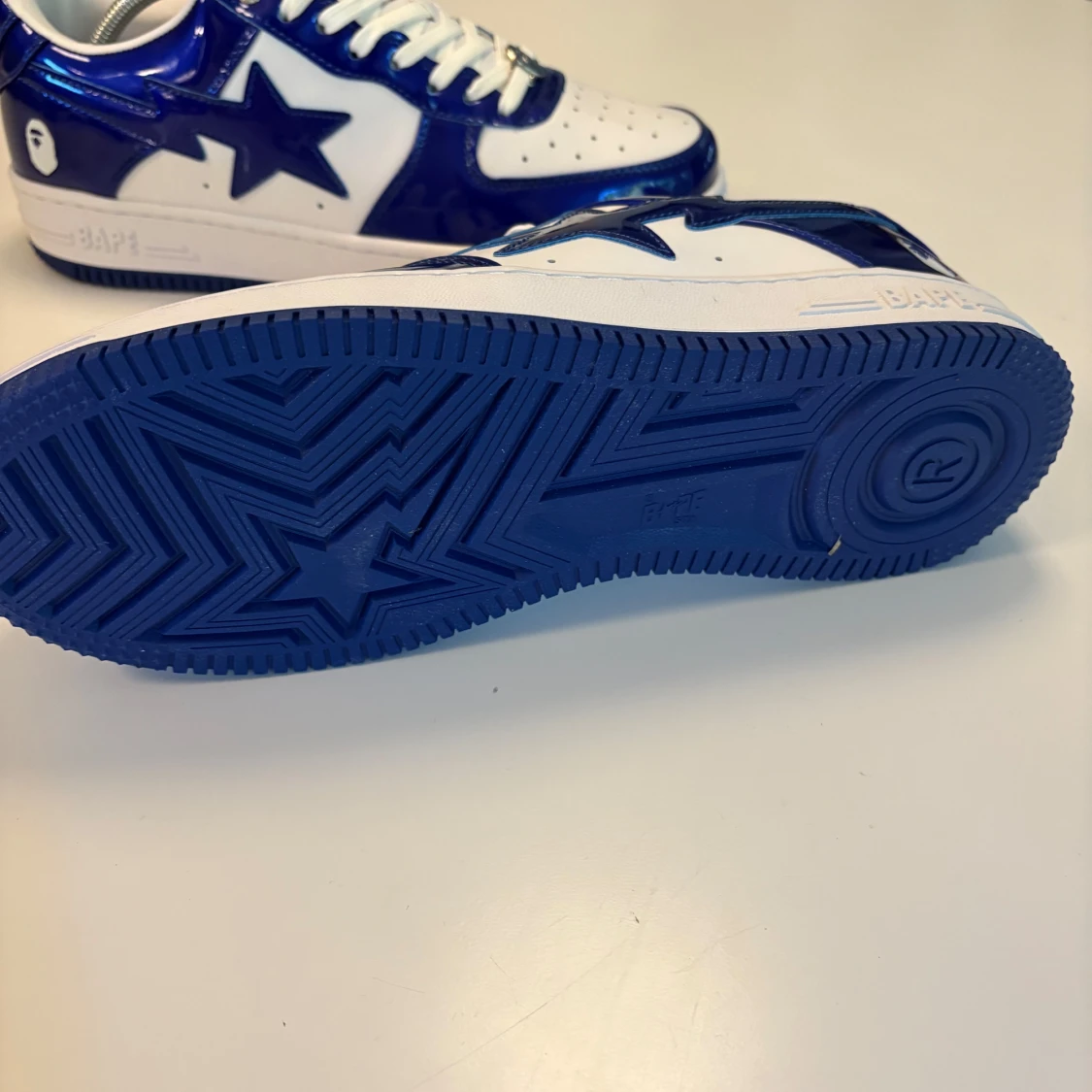 BAPESTA metallic blue - 2