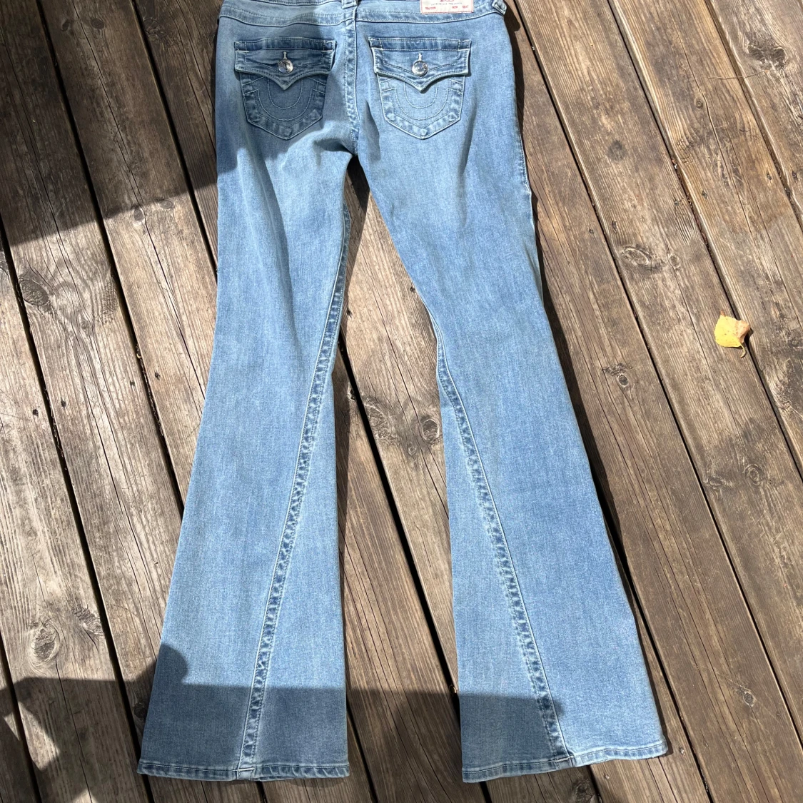 True Religion Joey Low Rise Flare Jeans - 3