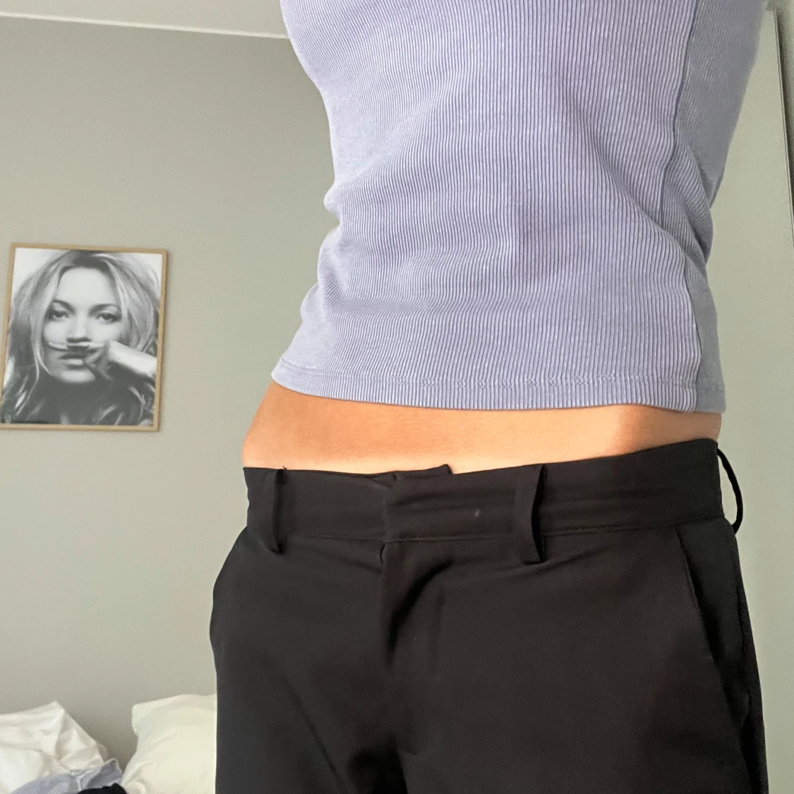 Svarta kostymbyxor från BikBok - 3