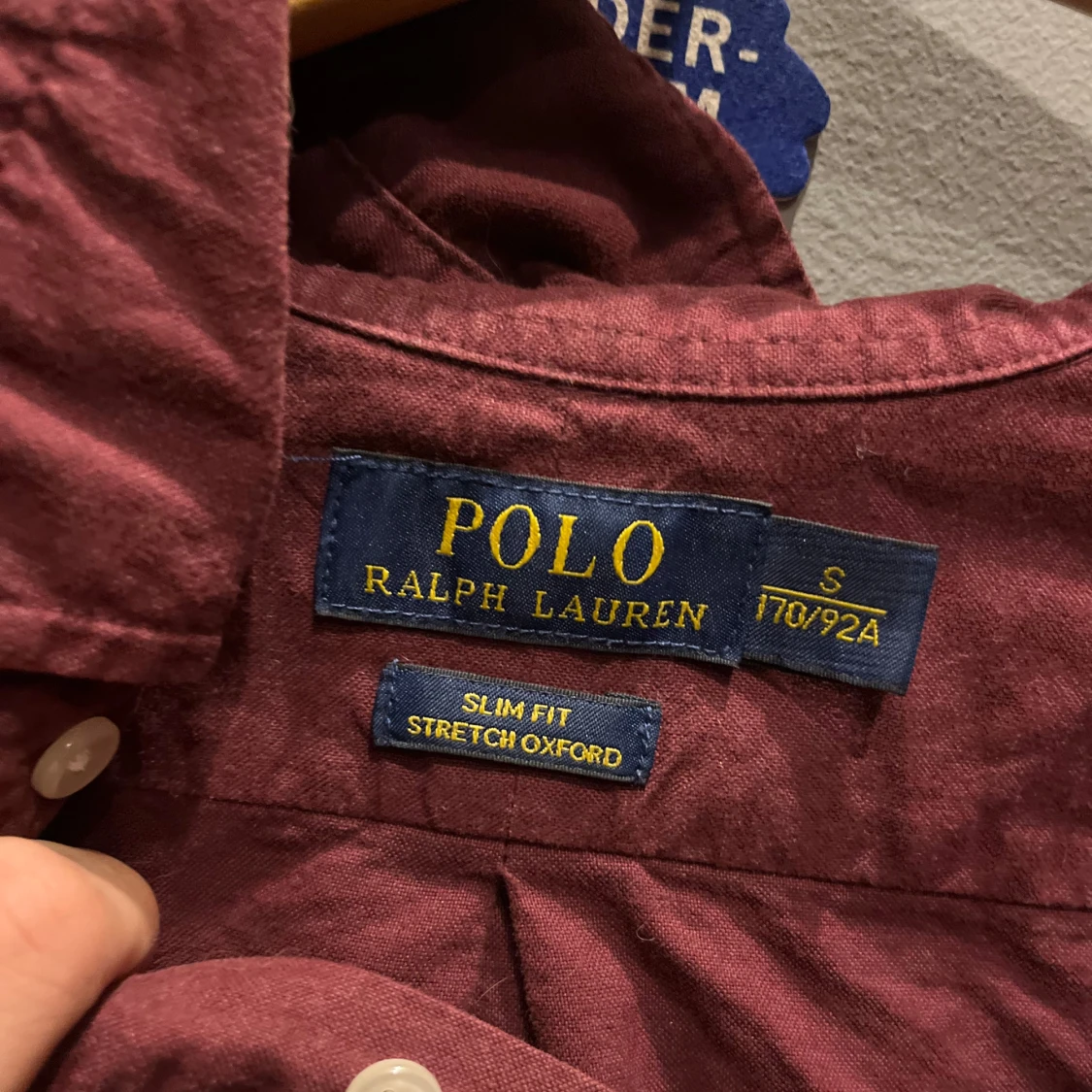 Vinröd skjorta från Polo Ralph Lauren - 2