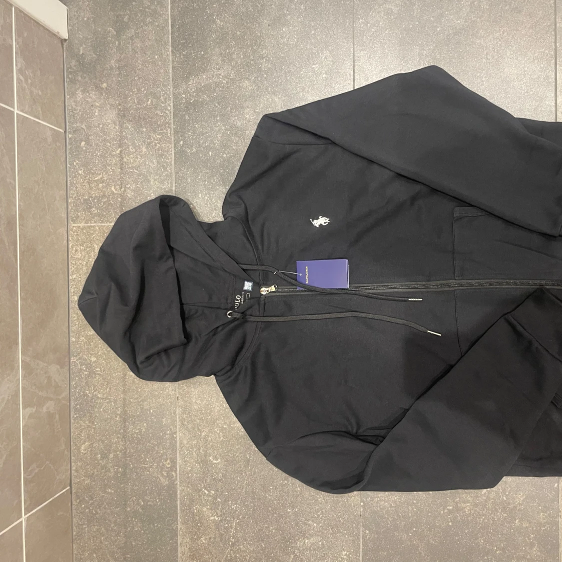 Svart hoodie från Polo Ralph Lauren