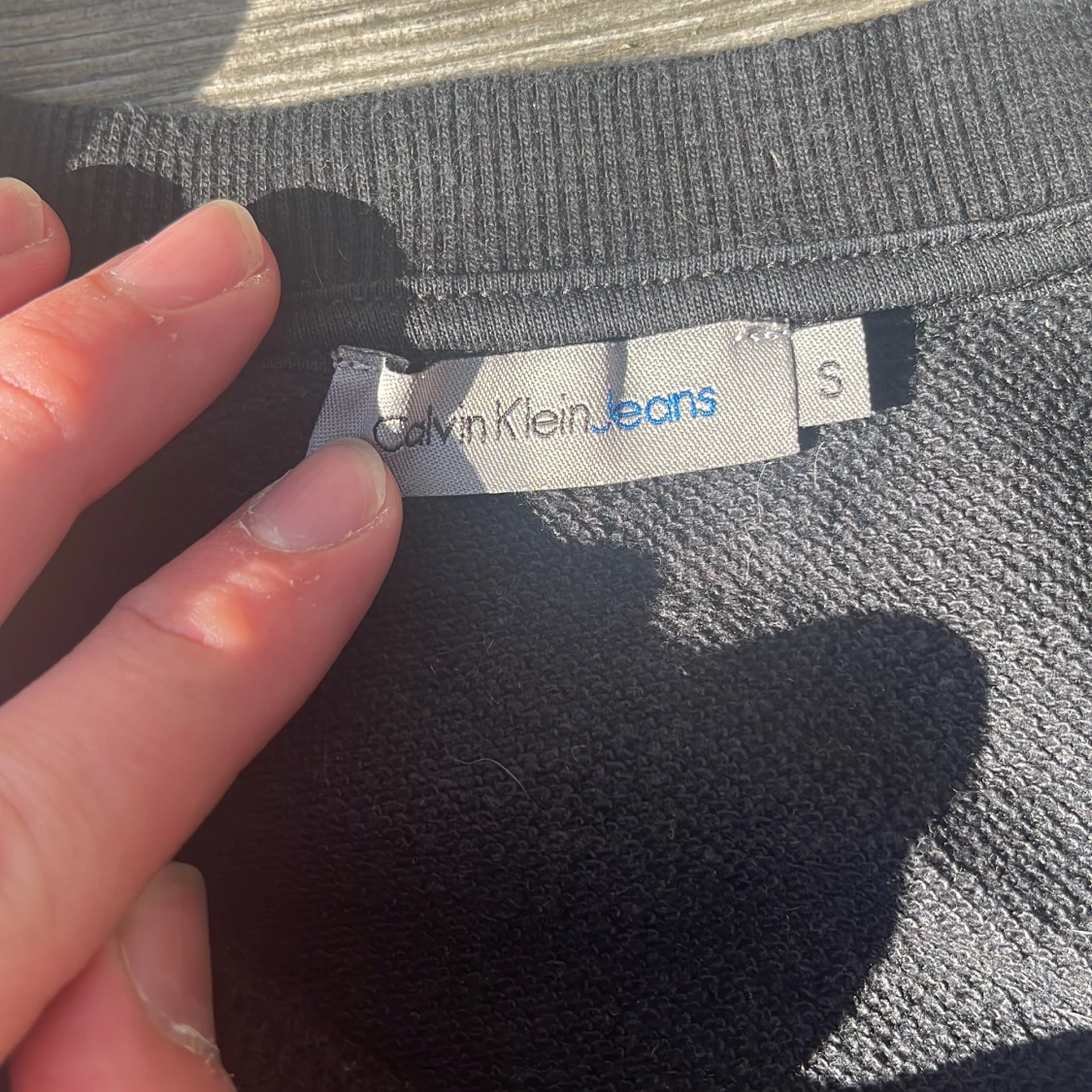 Svart Calvin Klein Jeans sweatshirt - 1