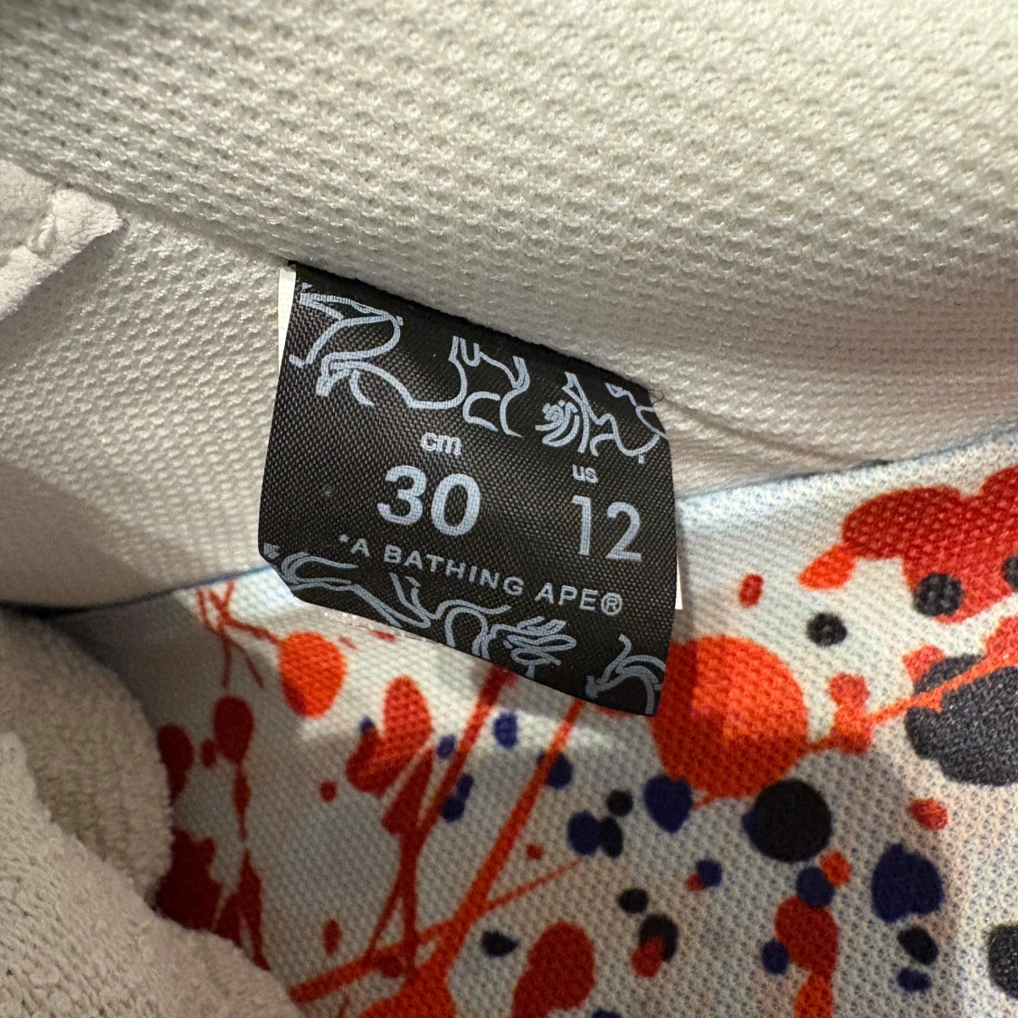 Bapesta paint splash - 2