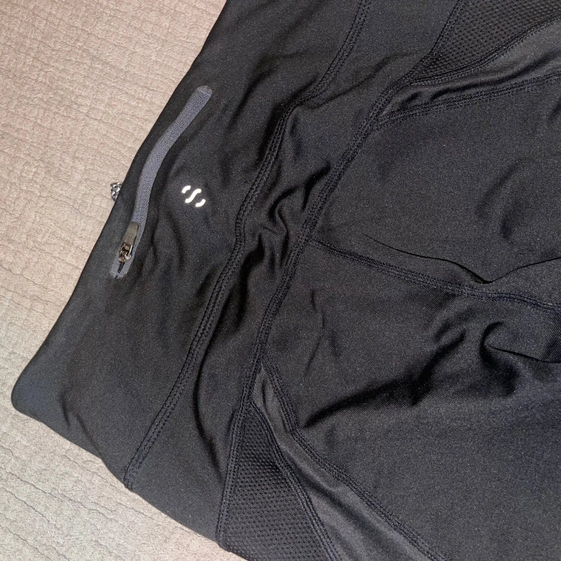 Svarta träningsleggings  - 4