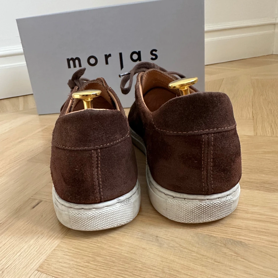 Bruna mockasneakers från Morjas - 2