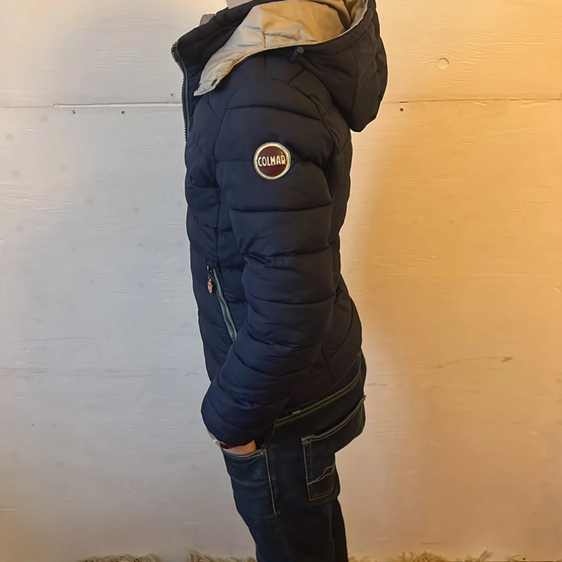 Mörkblå pufferjacka från Colmar - 91