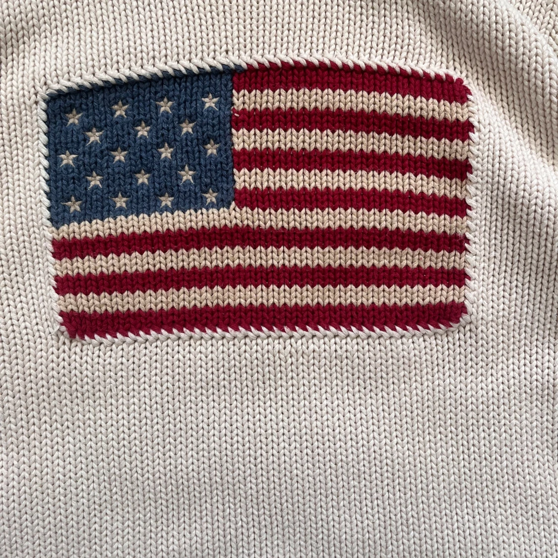 Beige stickad tröja Ralph Lauren Sport - 3