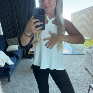 Vit fest topp  - Vit fest topp i storlek xs 