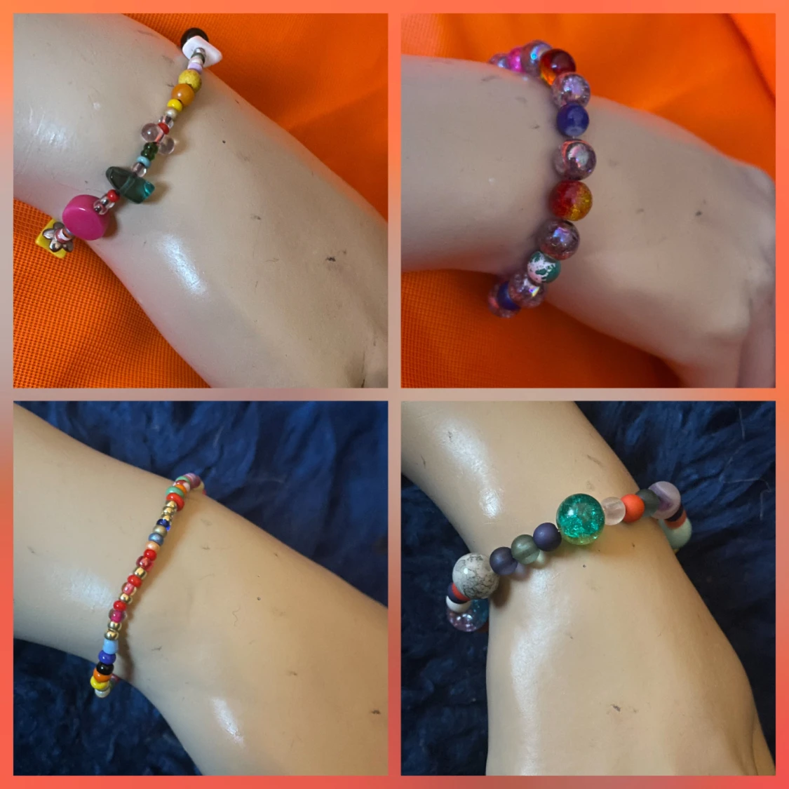 By prisförslag- 1 st Färgglatt pärlarmband välj bland olika stilar
