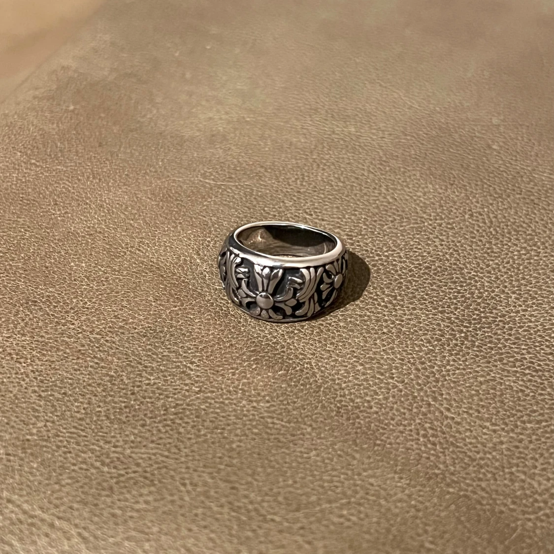 Chrome Crusader’s Silver Ring
