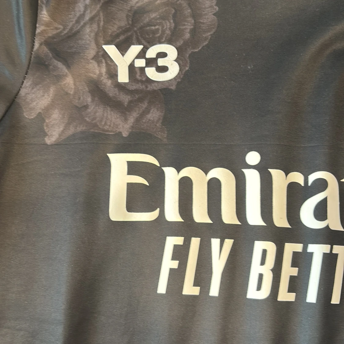 Real Madrid svart fotbollströja Y-3 x Adidas - 3