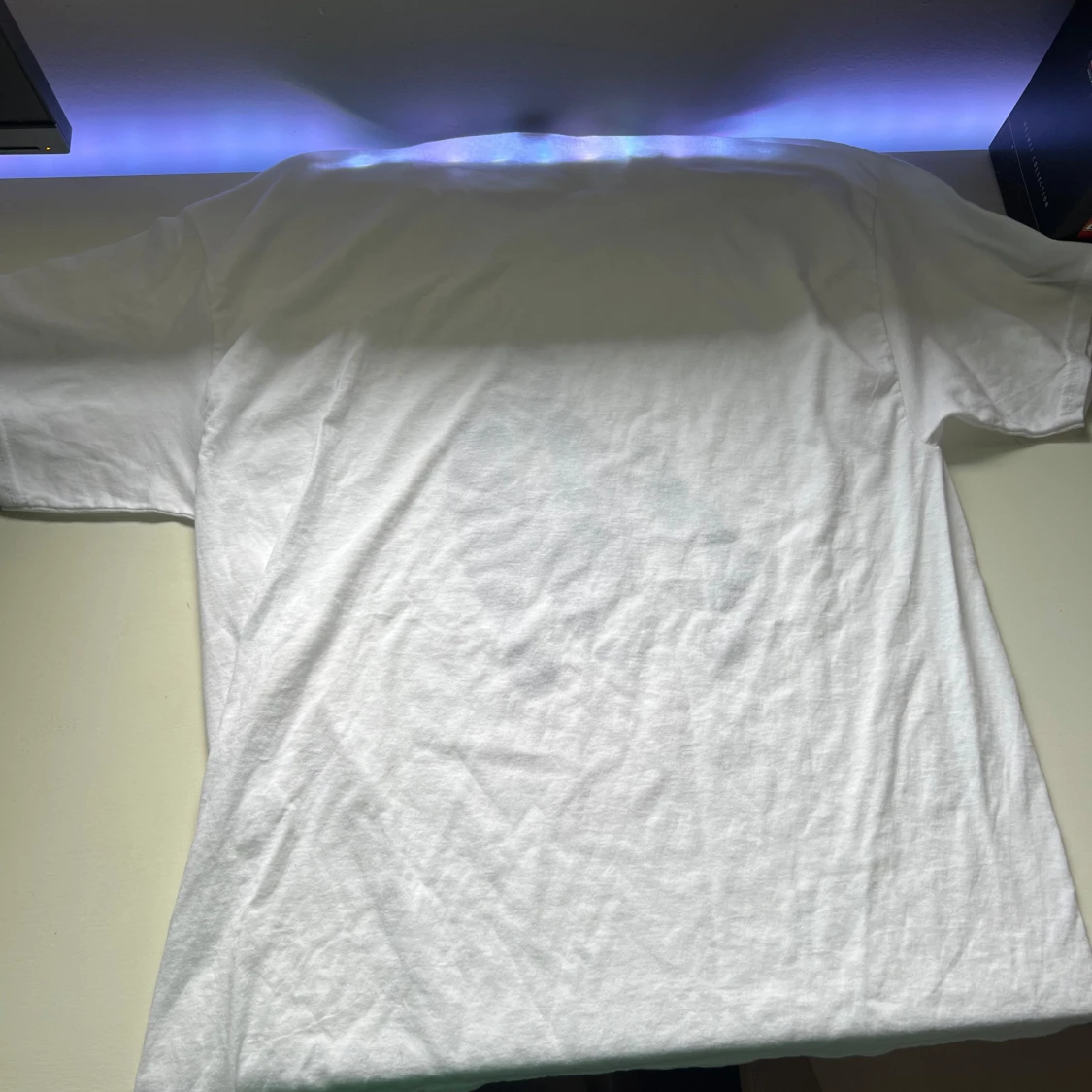 Vit t-shirt med tryck från Fruit of the Loom - 3