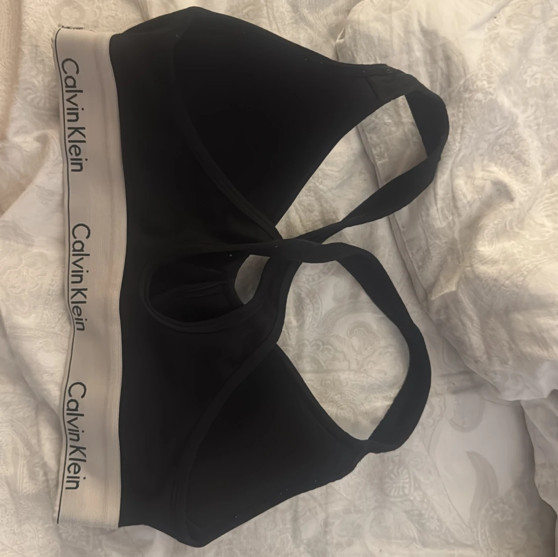 Svart sportig linnetopp Calvin Klein - 1