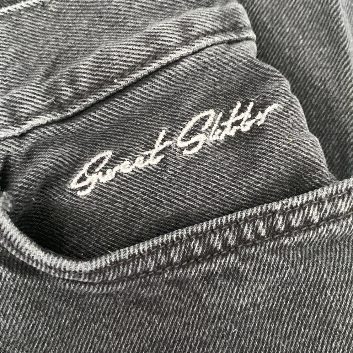 Svarta wide jeans Sweet SKTBS XXS - 3