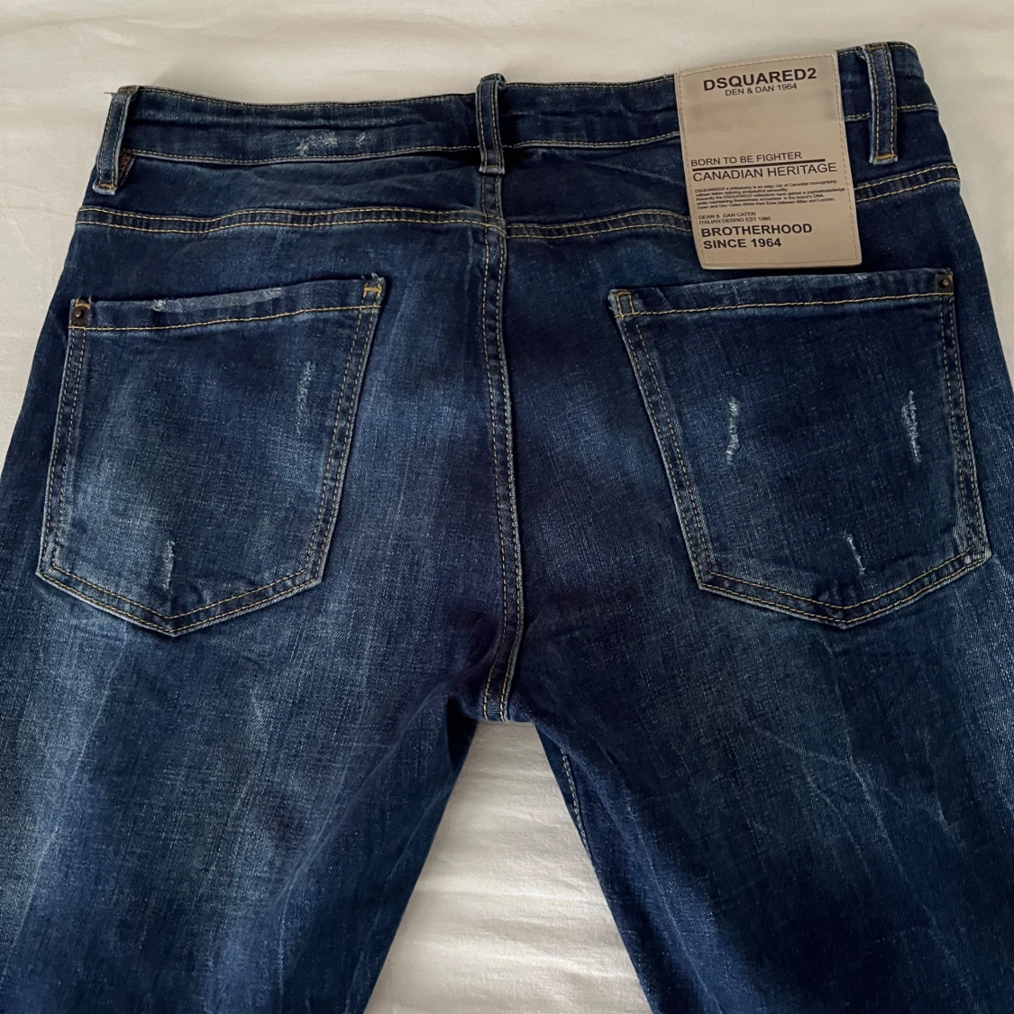 Dsquared2 blå skinny jeans herr - 2