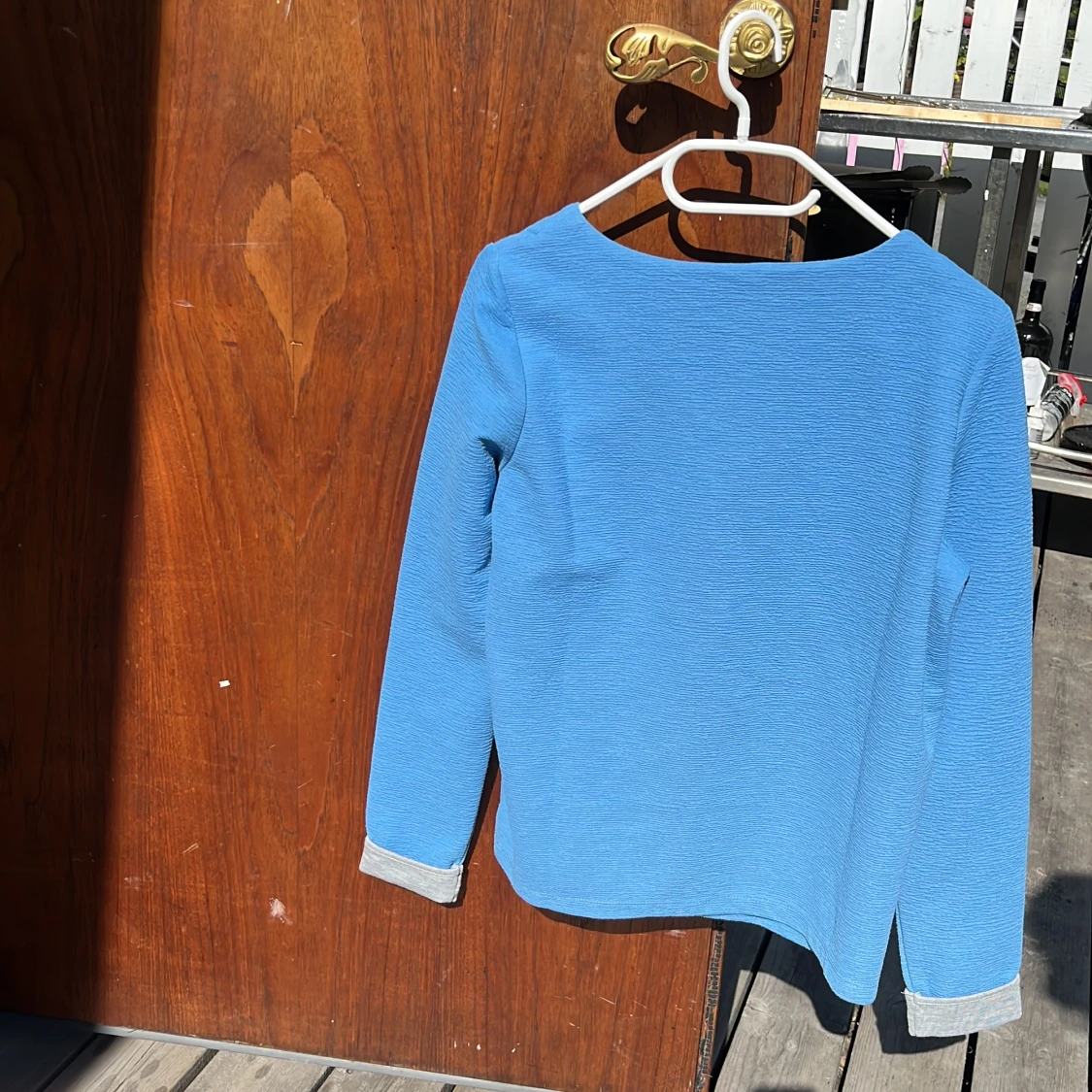 Blå långärmad tröja från Vila - 1